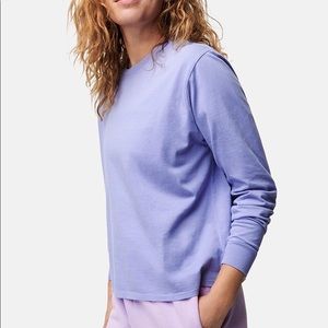 Outdoor Voices Everyday Longsleeve in Periwinkle